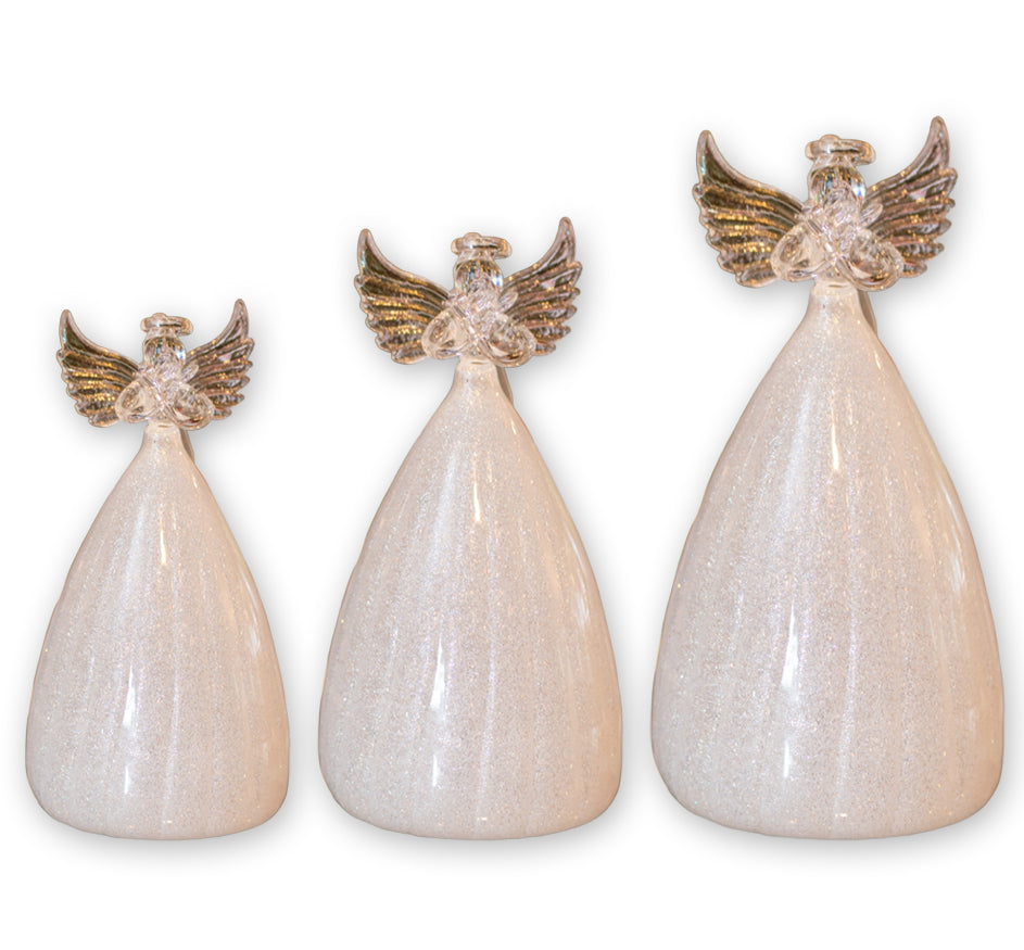 Lighted Angel Ornaments (3 Sizes Available)