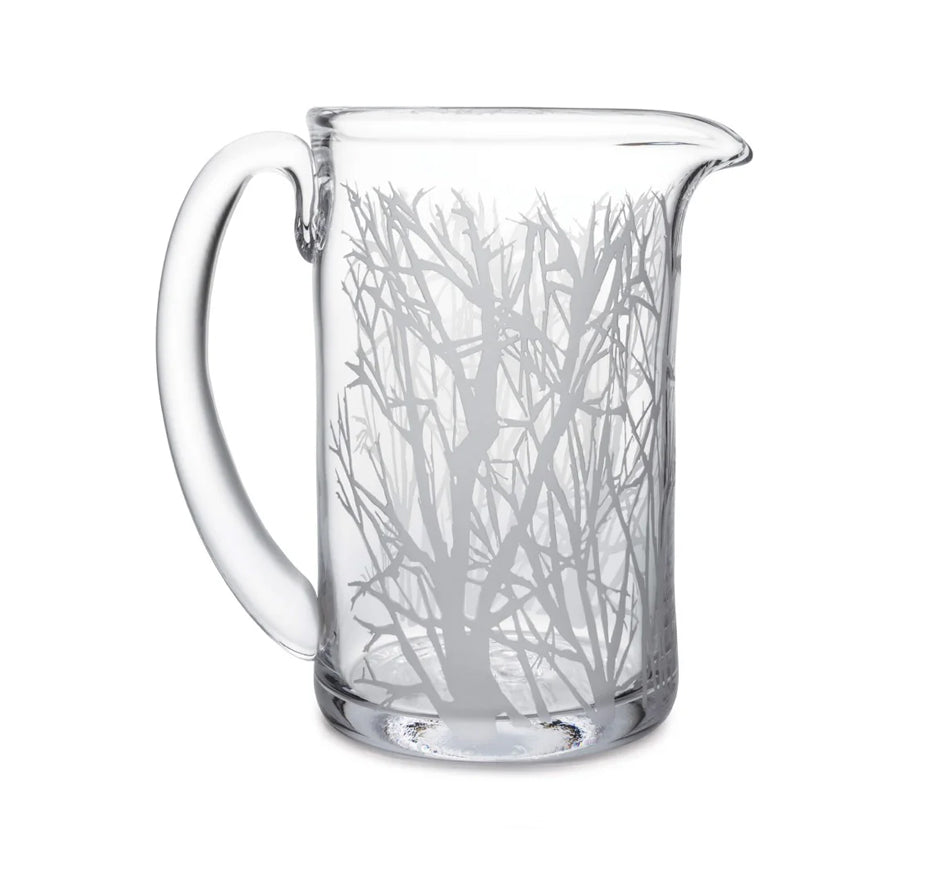 Engraved Ascutney Fern Pitcher