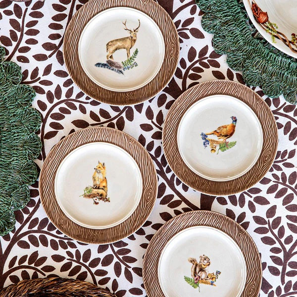 Forest Walk Cocktail Plate (Set of 4)