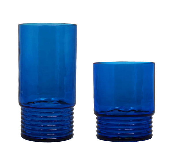 Santorini Acrylic Glassware Collection in Blue