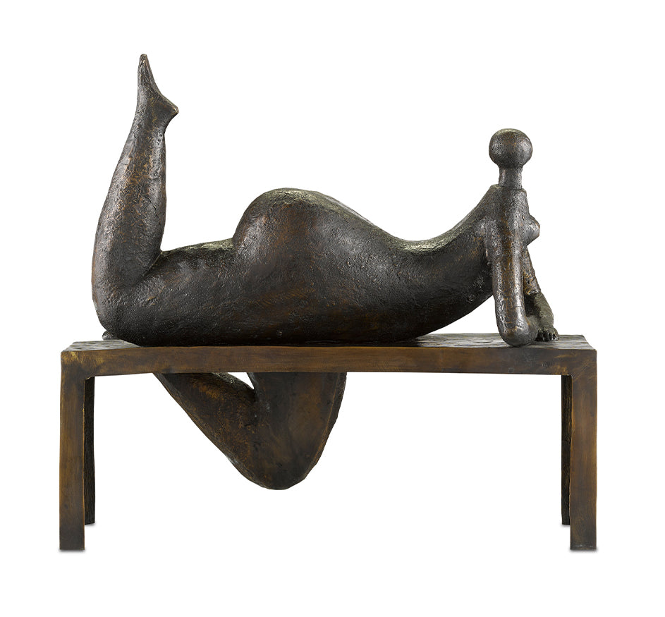 Odalisque Bronze Sculpture