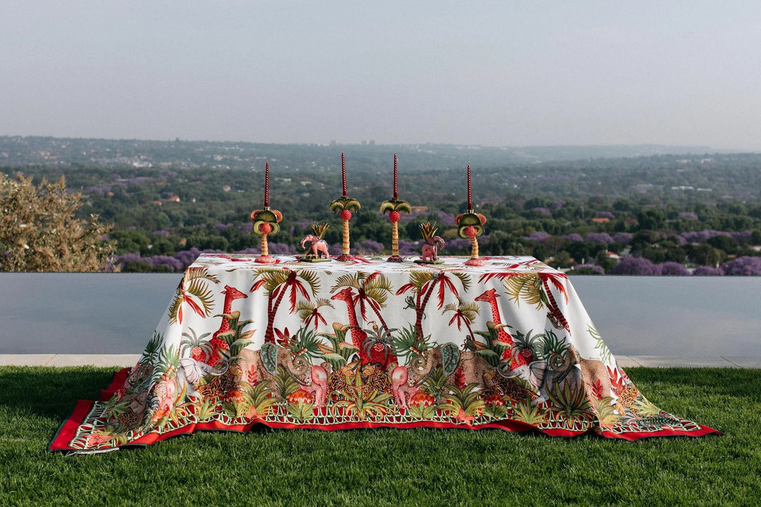 Palm Parade Tablecloth