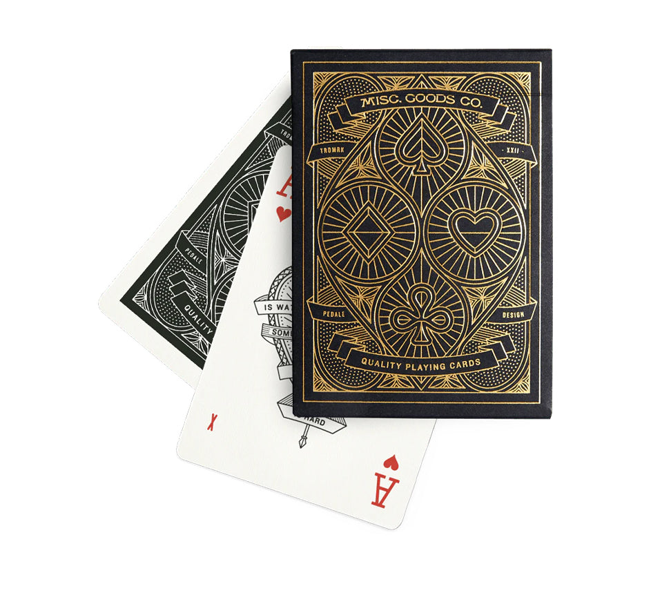 Playing Cards w/Leather Case