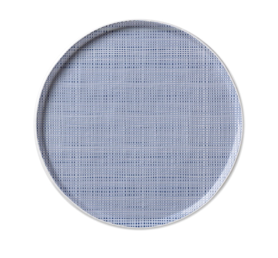 Luxe Linen Melamine Dinner Plate