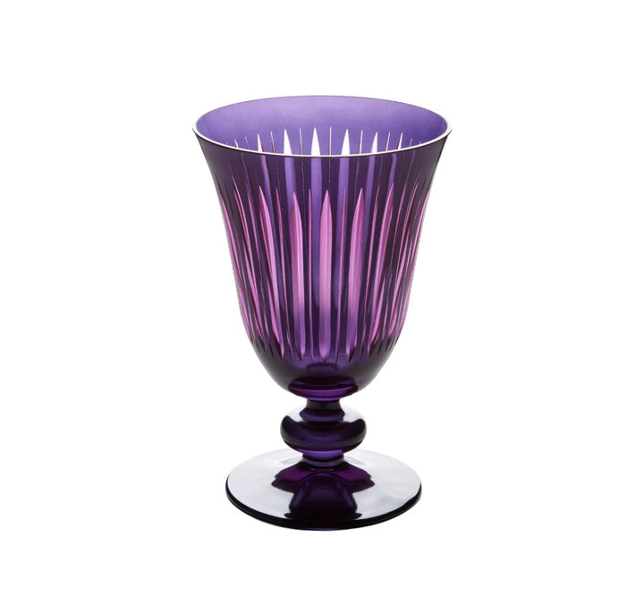 Prism Wine Glass in Purple