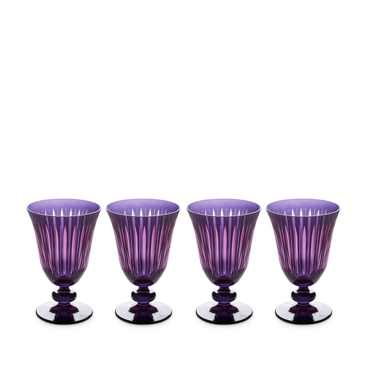 Prism Wine Glass in Purple