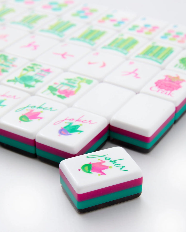 Glow Wild Mahjong Tile Set