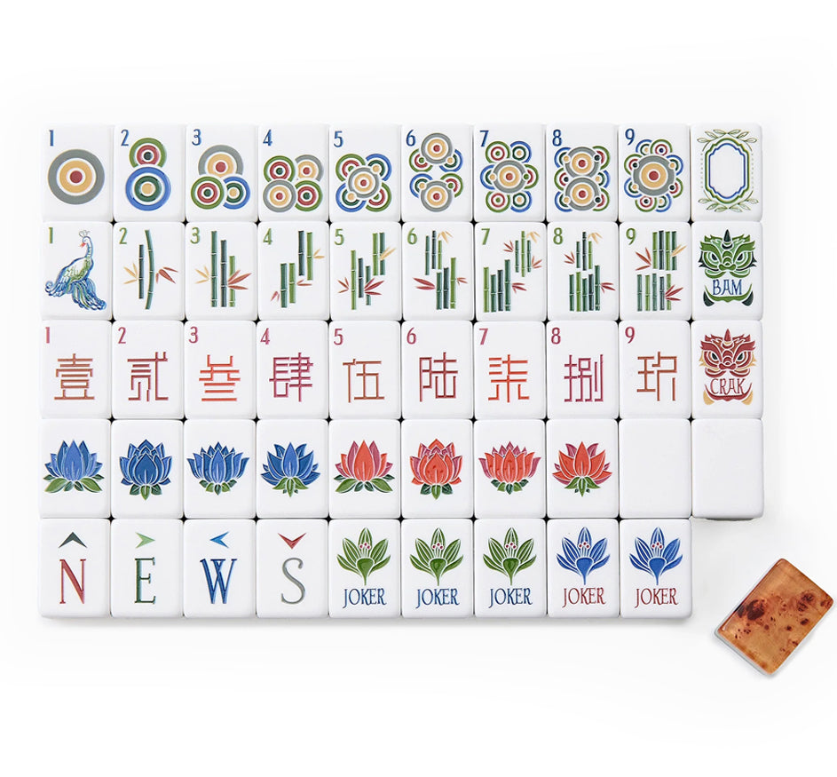 Heritage Mahjong Tile Set