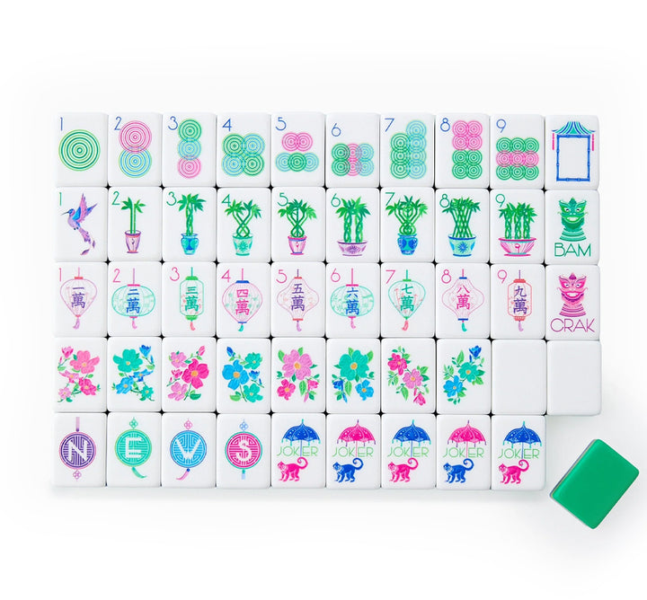 Jasmine Mahjong Tile Set
