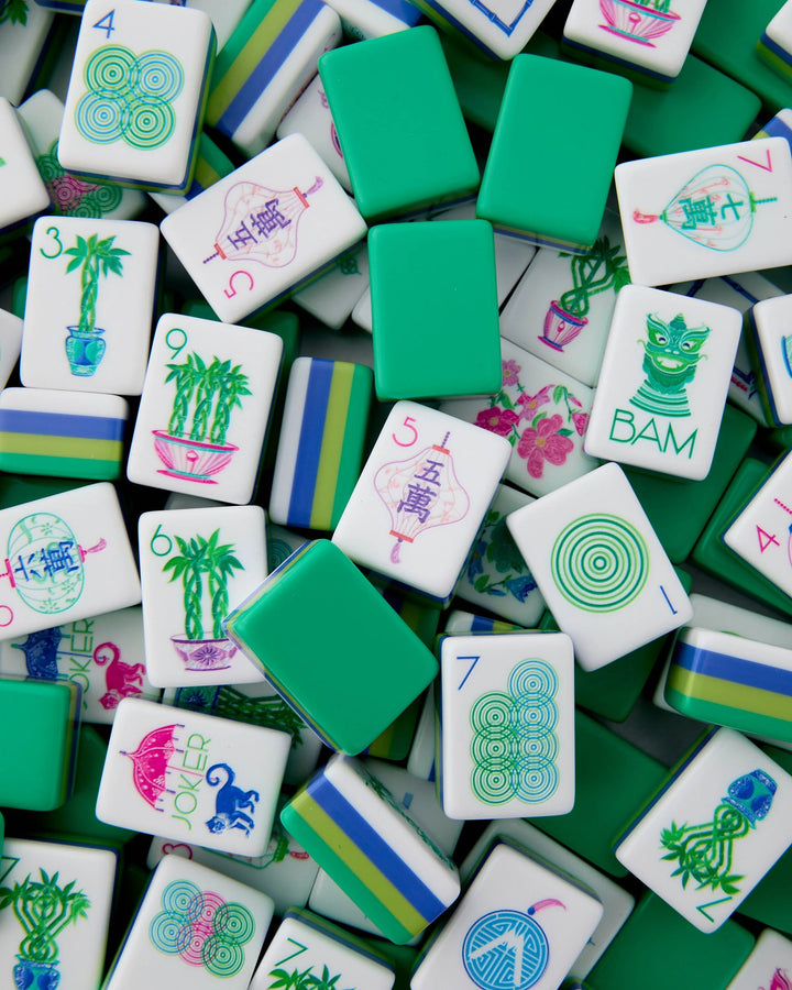Jasmine Mahjong Tile Set