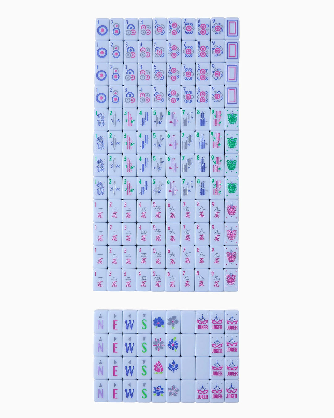Parisian Mahjong Travel Set