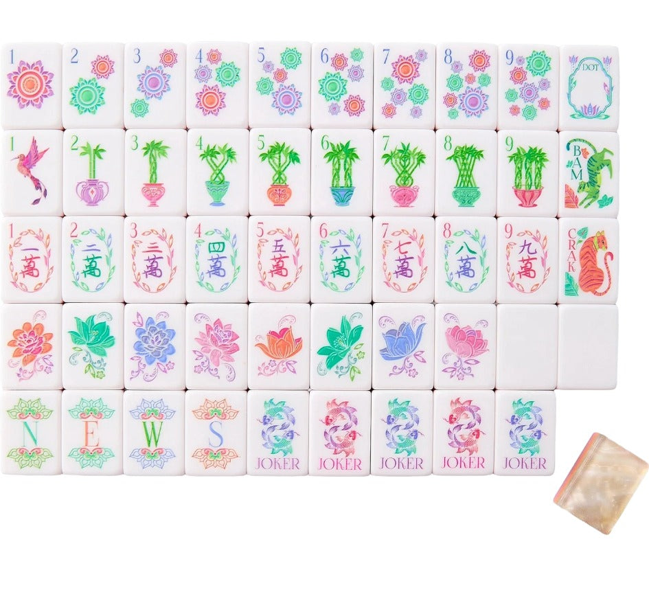 Mahjong Tiles - Pearlescent