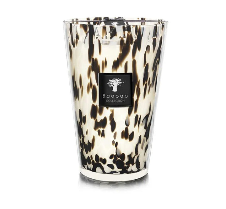 Pearl Candle In Black (3 Sizes Available)