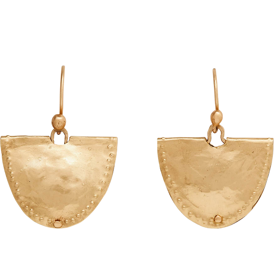 Mevia Bronze Earring