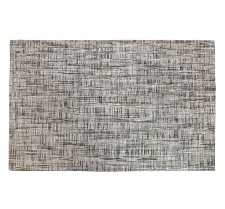 Mini Basketweave Floormat In Gravel 35x48"