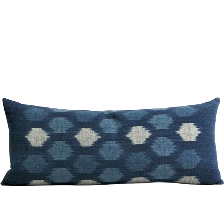 Modern Ikat Bolster Pillow