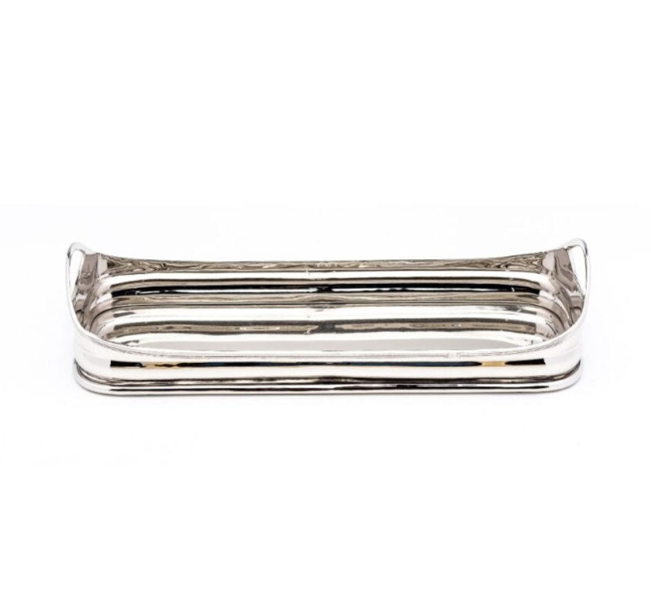Small Rectangular Nickel Tray