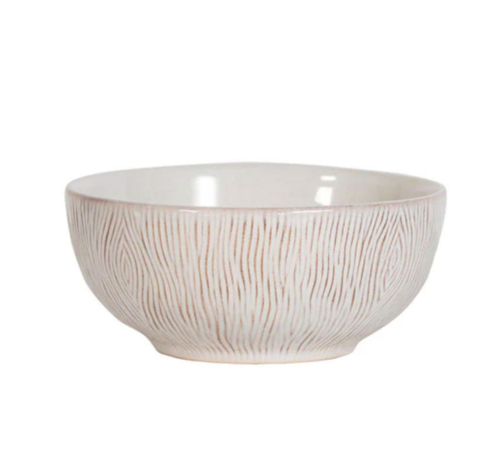 Blenheim Oak Cereal/Ice Cream Bowl - Whitewash