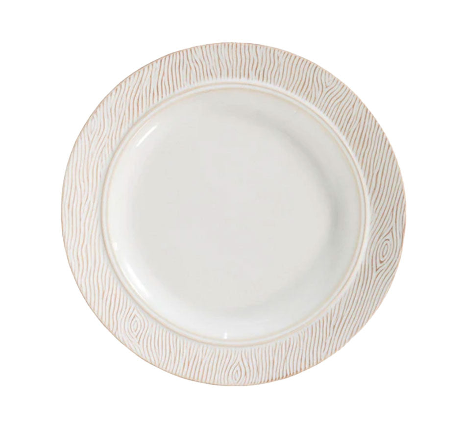 Blenheim Oak Dessert/Salad Plate - Whitewash