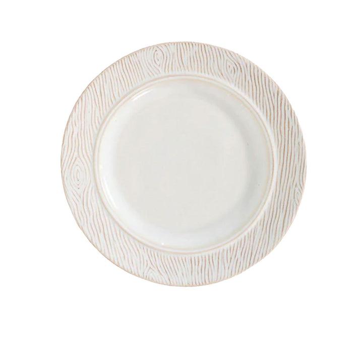 Blenheim Oak Side/Cocktail Plate - Whitewash