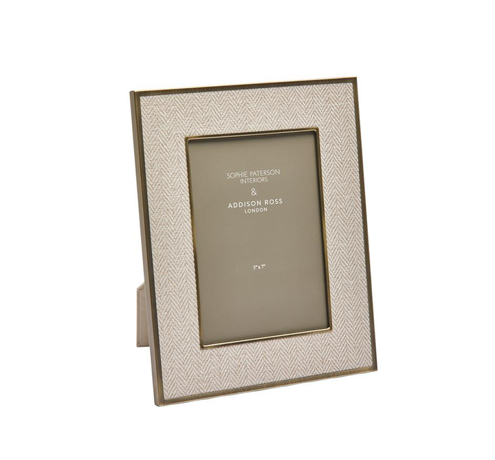 Herringbone Frame 5x7 (Available in Two Colors)