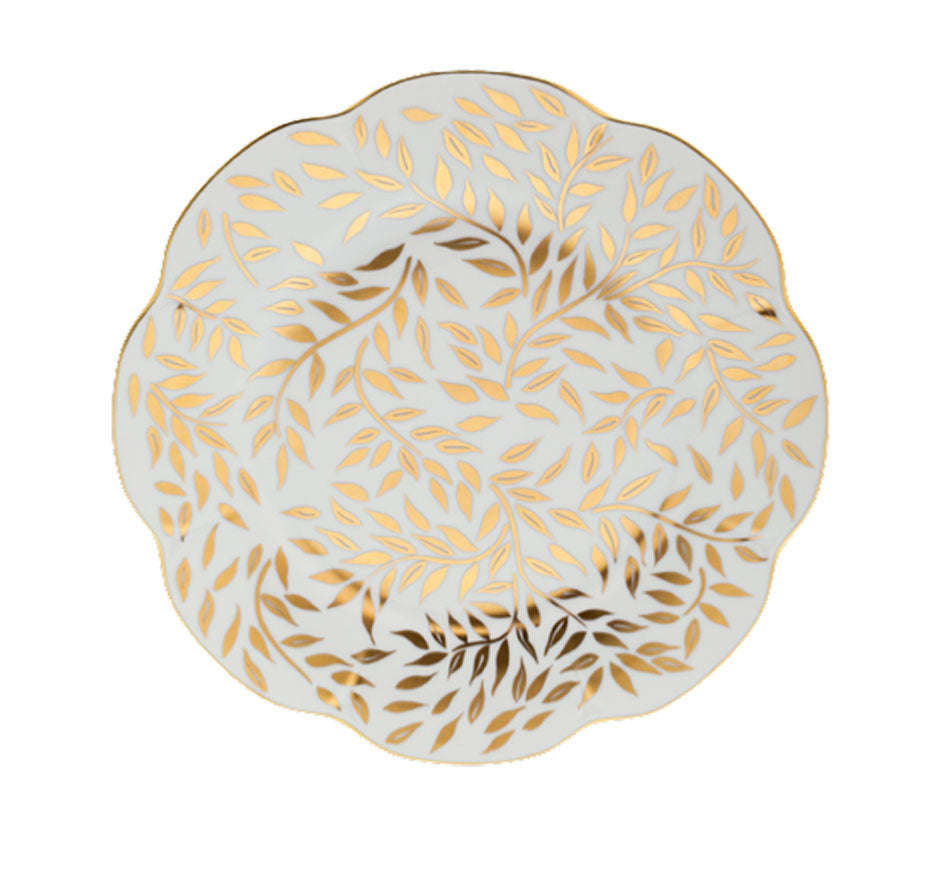 Olivier Gold Dessert Plate