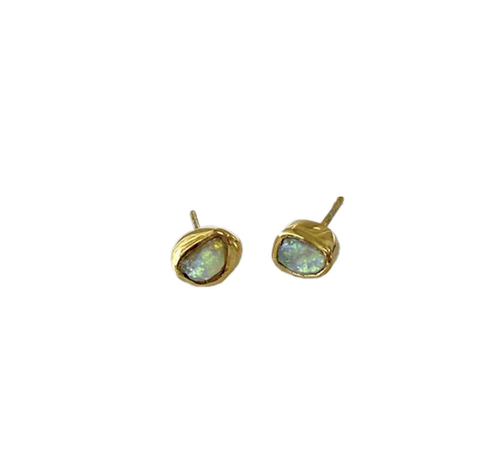 Opal Stud Earrings