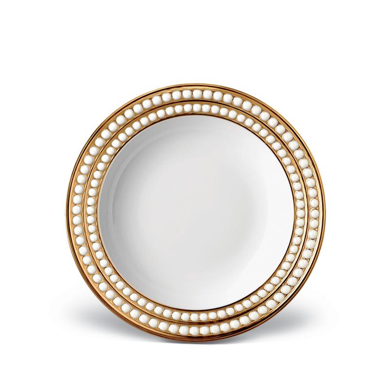 Perlee Dinnerware Collection in 24K Gold