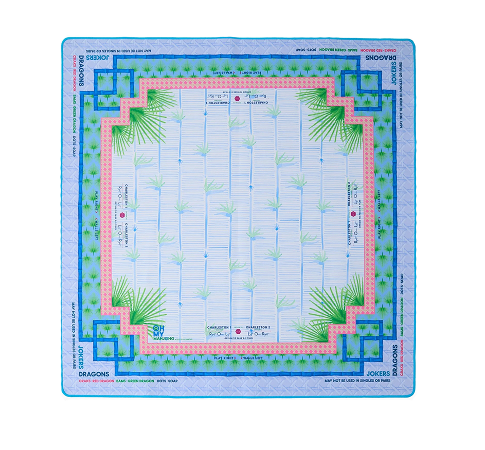 Palm Paradise Mahjong Mat