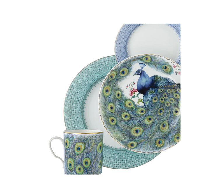 Peacock Dessert Plate