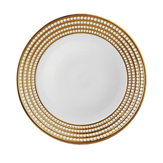 Perlee Dinnerware Collection in 24K Gold