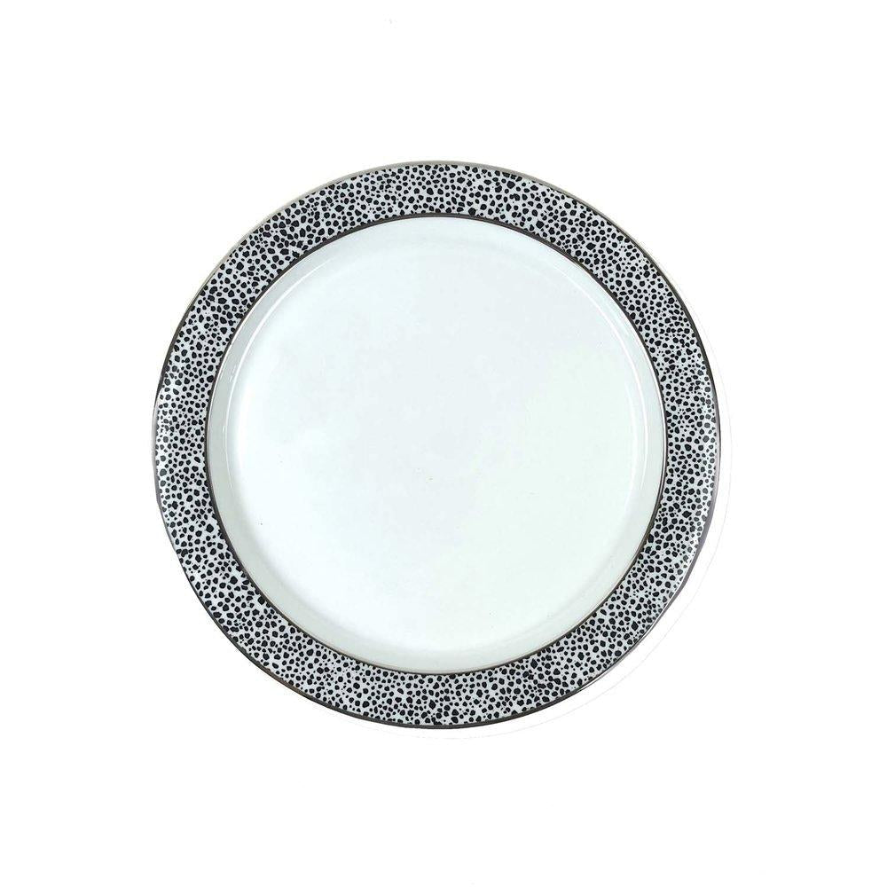 Panthera Dinnerware Collection in Platinum