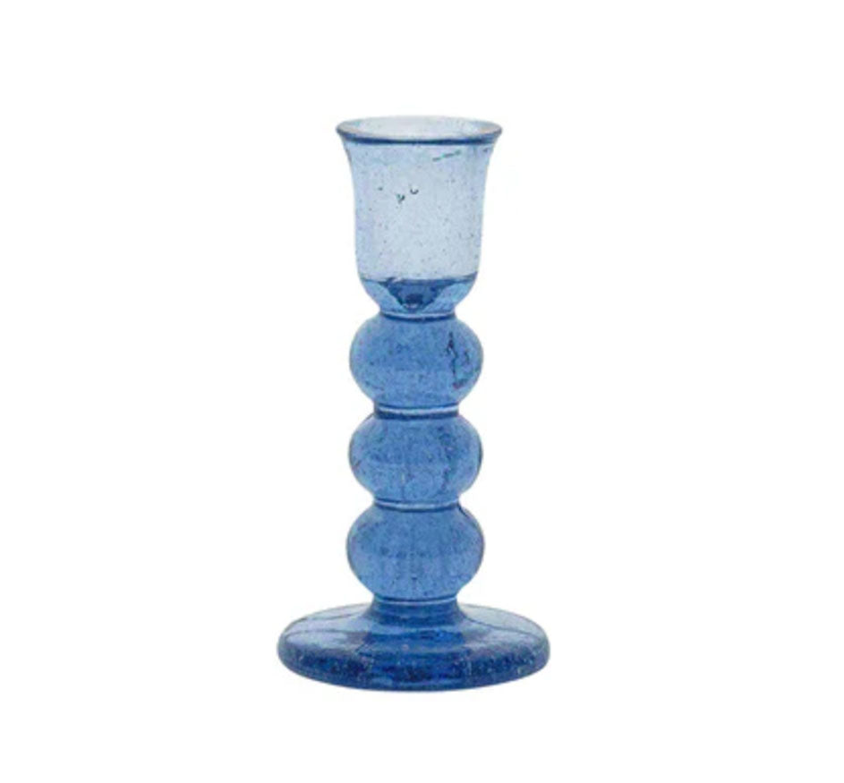 Provence Candlestick in Chambray (Available in 2 Sizes)
