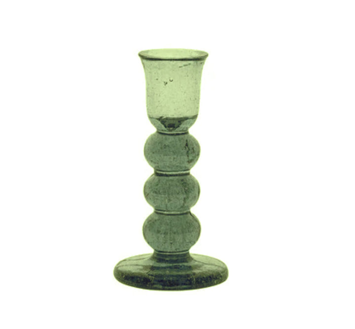 Provence Candlestick in Basil (Available in 2 Sizes)