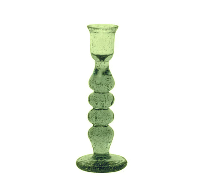 Provence Candlestick in Basil (Available in 2 Sizes)