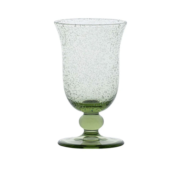 Provence Glass Goblet Basil