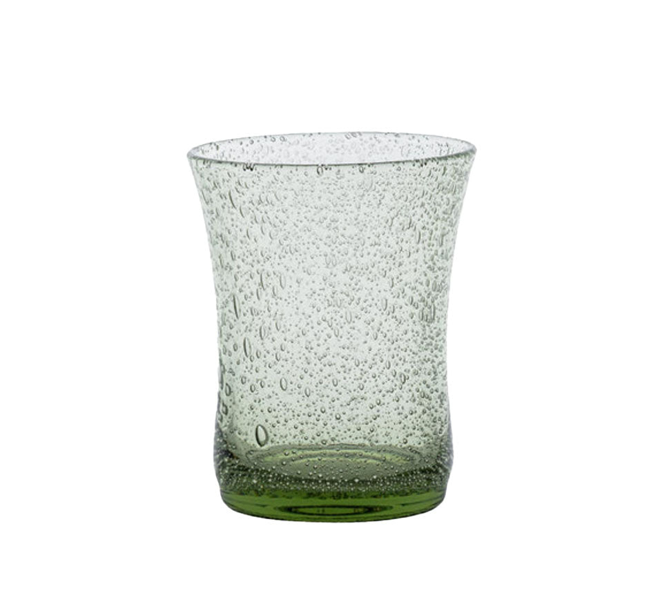 Provence Small Glass Tumbler Basil