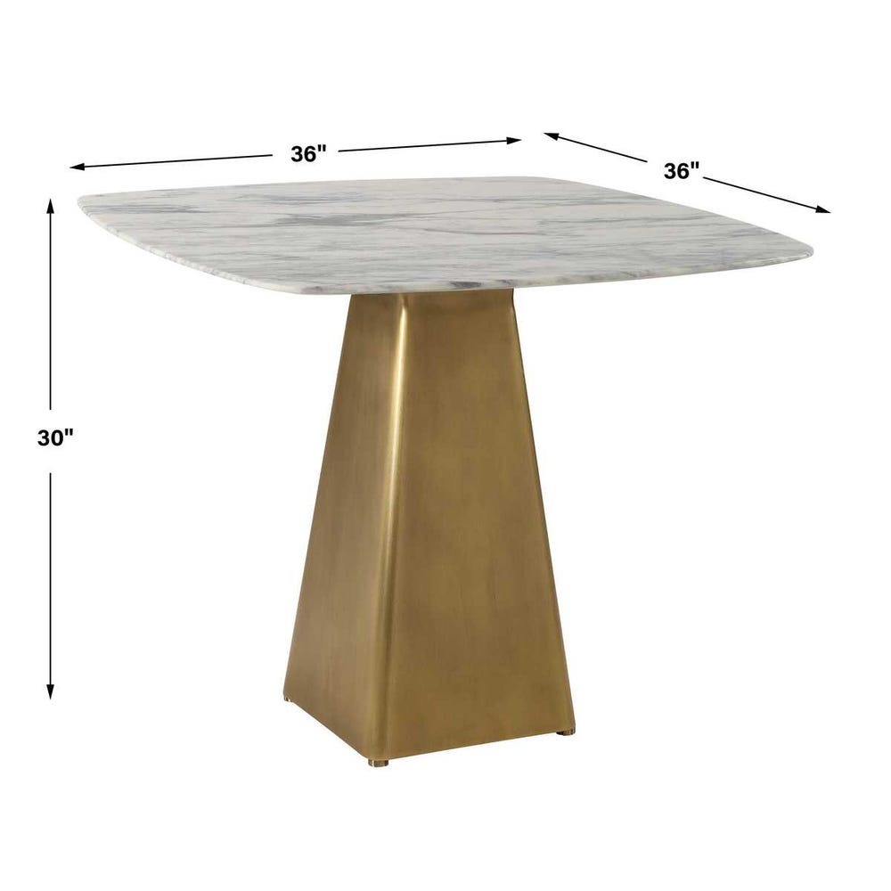 Equilateral Bistro Table 36 W X 30 H X 36 D
