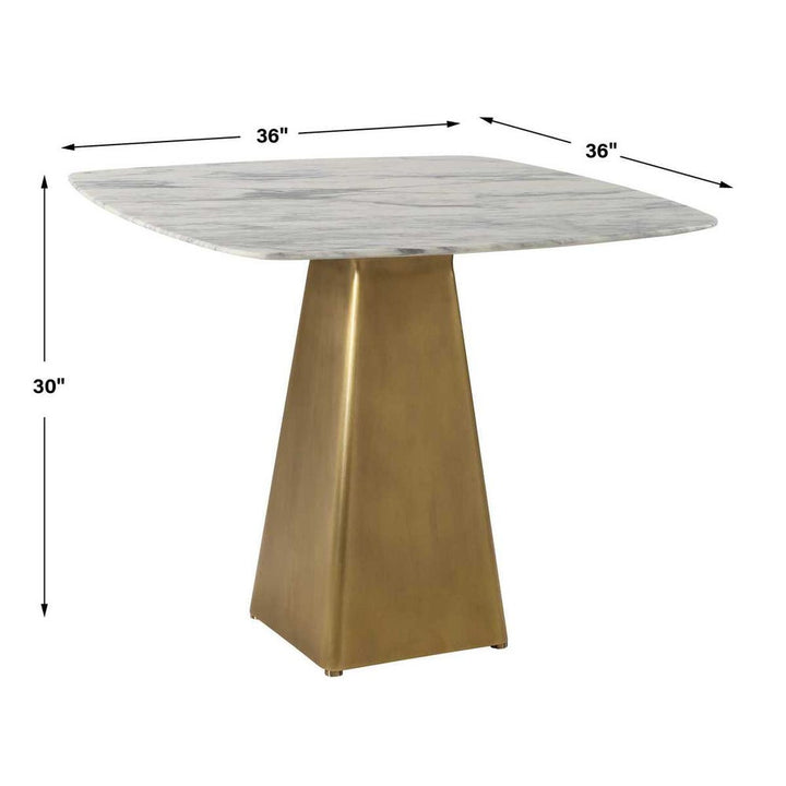 Equilateral Bistro Table 36 W X 30 H X 36 D