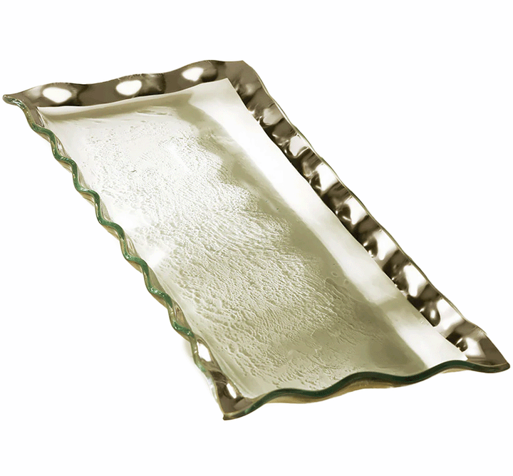 Ruffle Rectangle Tray (2 COLORS)