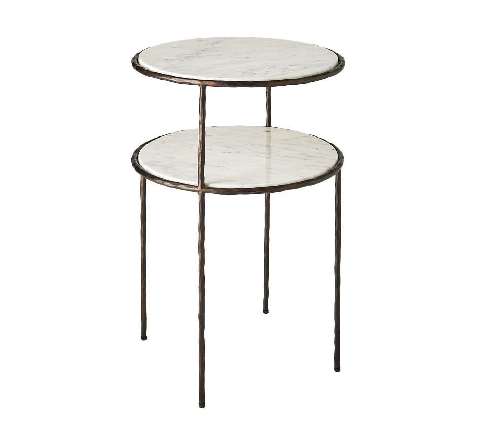 Registrar Tiered Table-Bronze