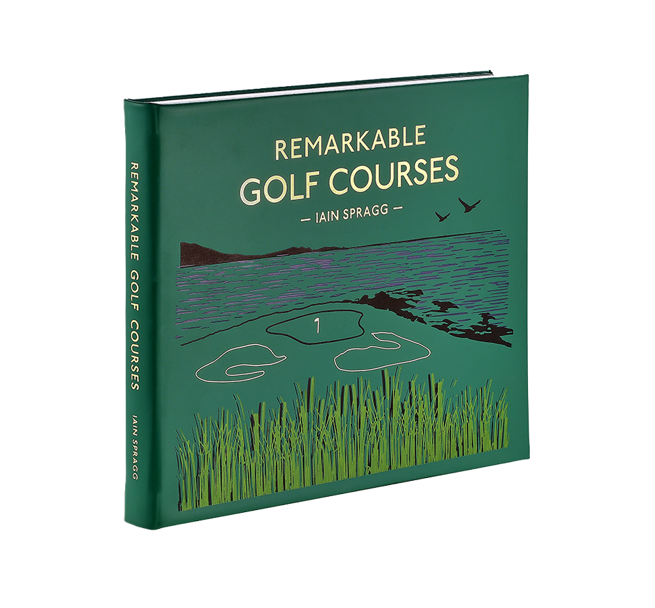 Remarkable Golf Courses Emerald Leather Book