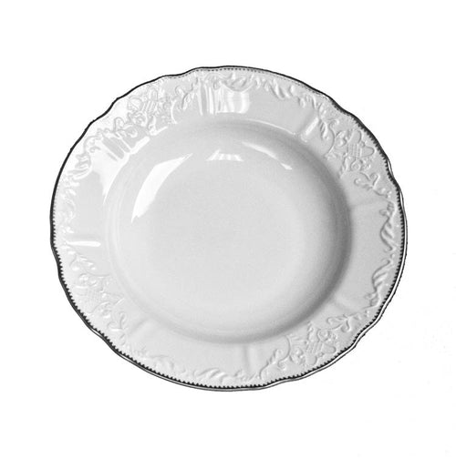 Simply Anna Dinnerware Collection in Platinum