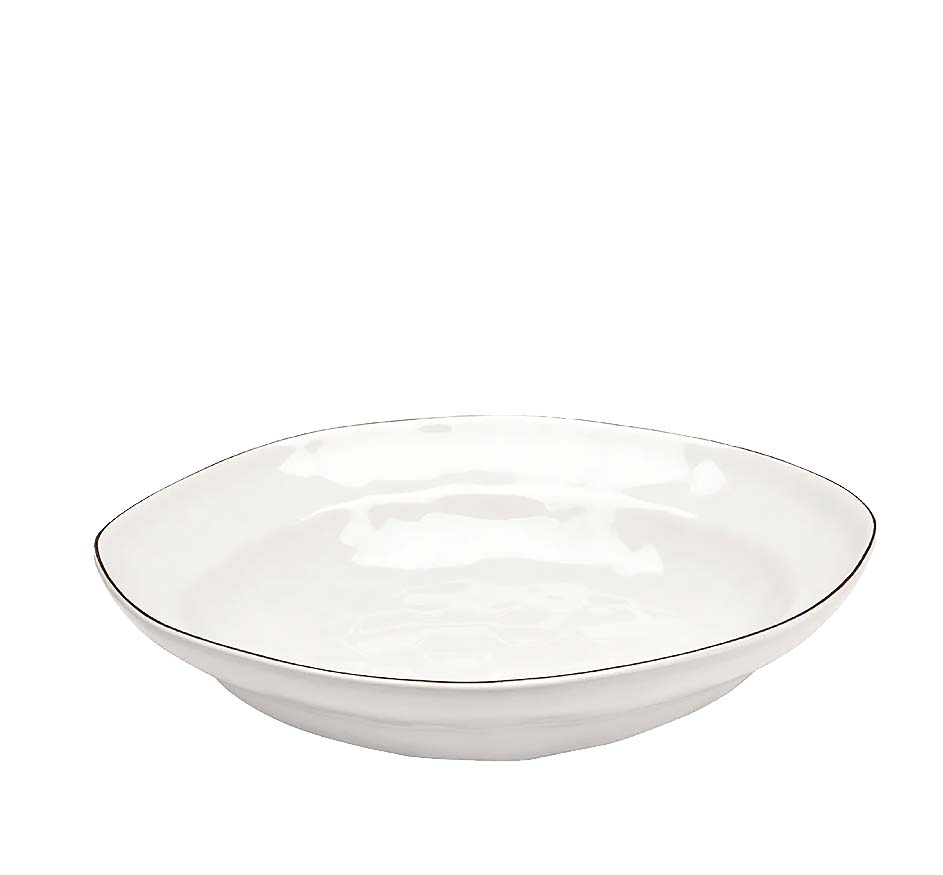Cantaria Large Serving Bowl White