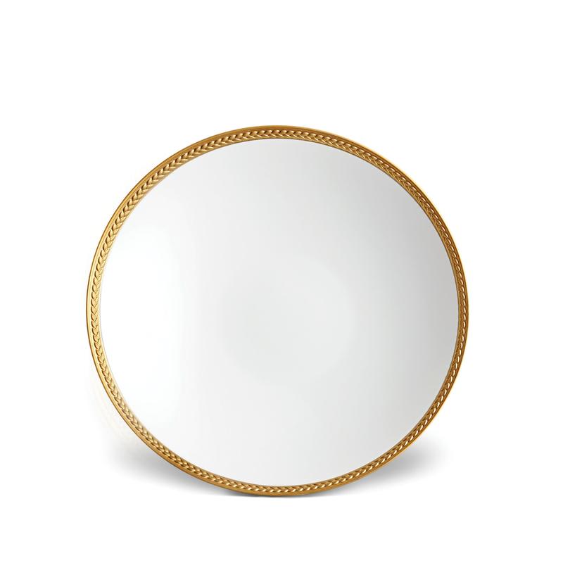 Soie Tressee Dinnerware Collection in Gold