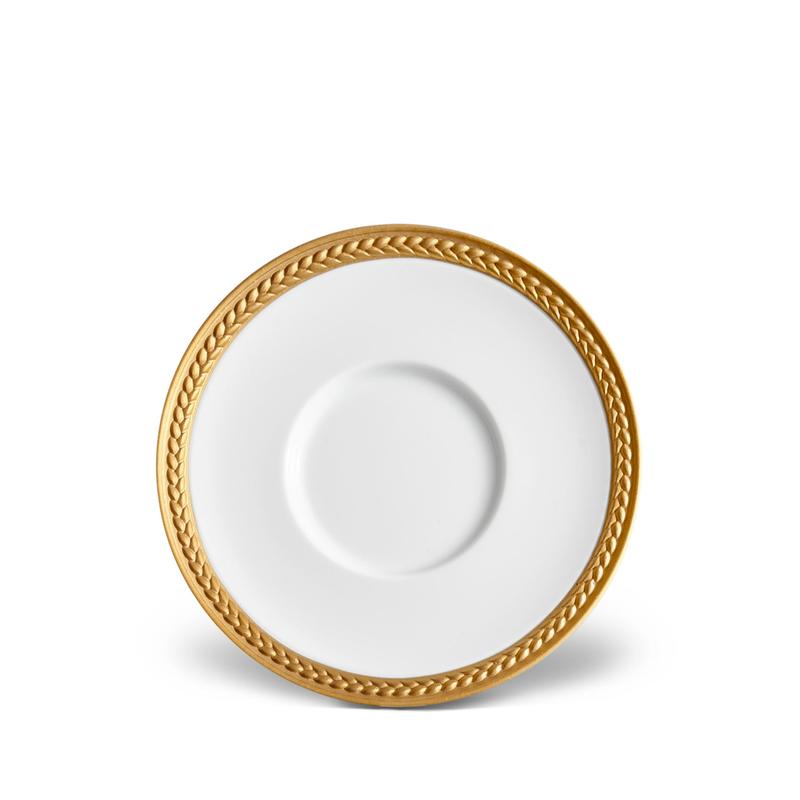 Soie Tressee Dinnerware Collection in Gold