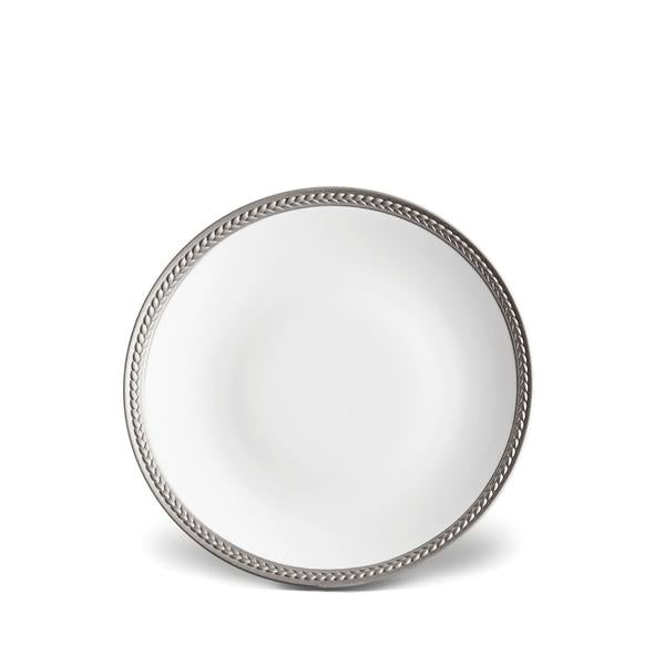 Soie Tressee Bread Plate in Platinum