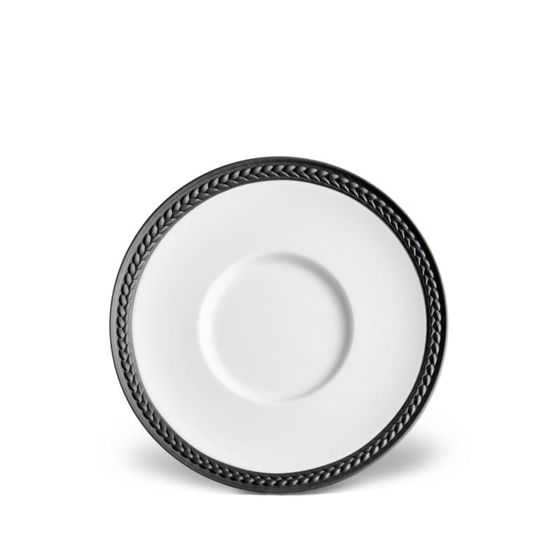 Soie Tressee Dinnerware Collection in Black