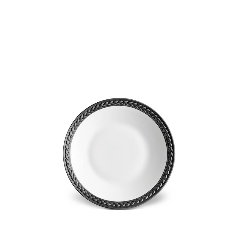 Soie Tressee Dinnerware Collection in Black