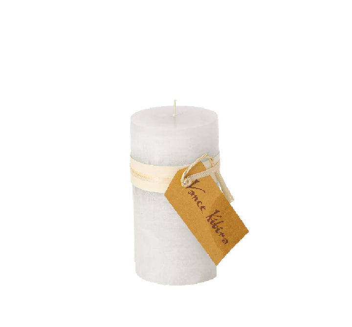 Timber Pillar Candle 4"x8"